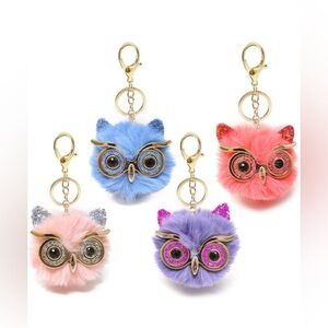 Stylish Owl Keychain